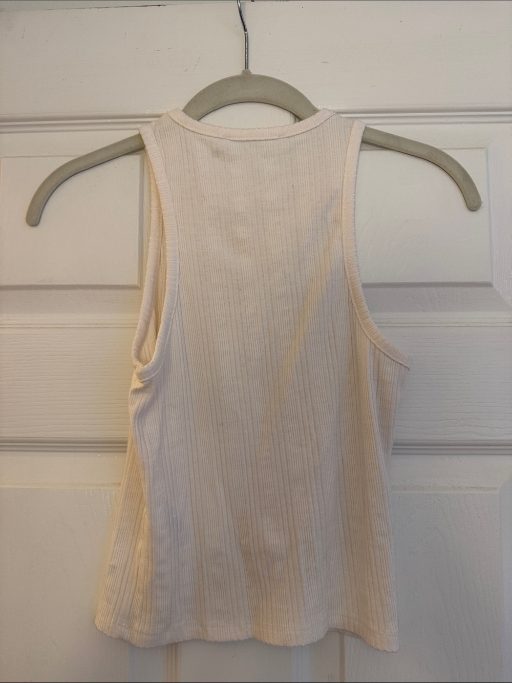 Frame Cropped Rip Tank Top - Picture 9 of 9